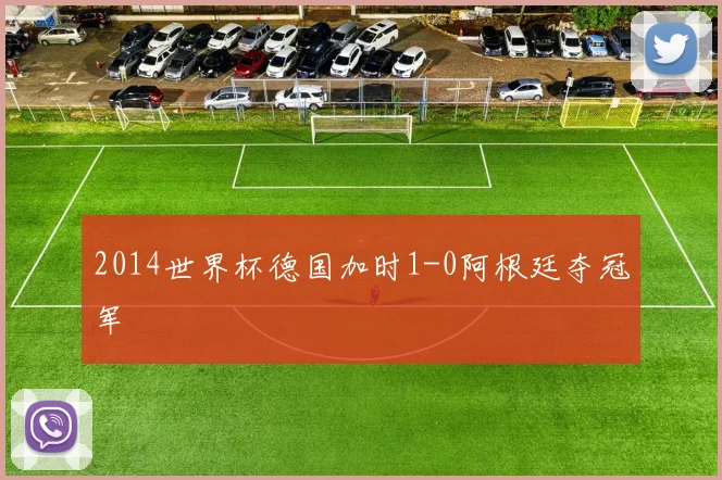 2014世界杯德国加时1-0阿根廷夺冠军