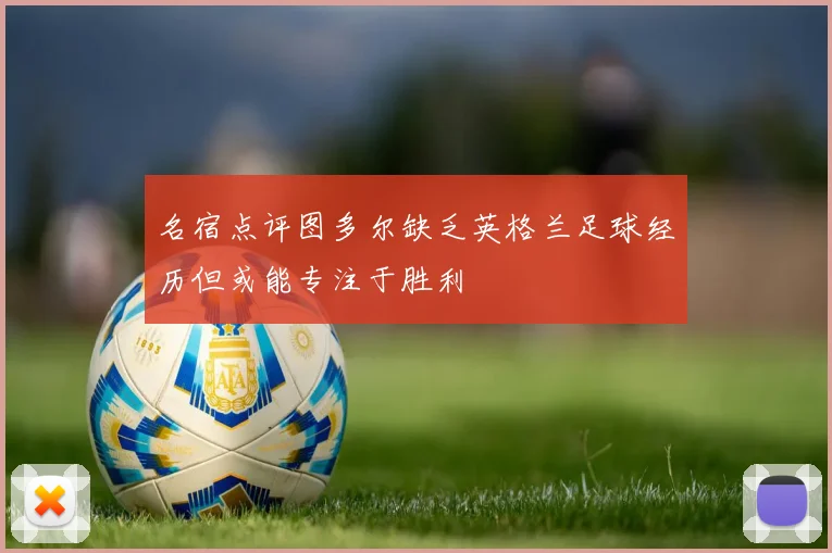 名宿点评图多尔缺乏英格兰足球经历但或能专注于胜利